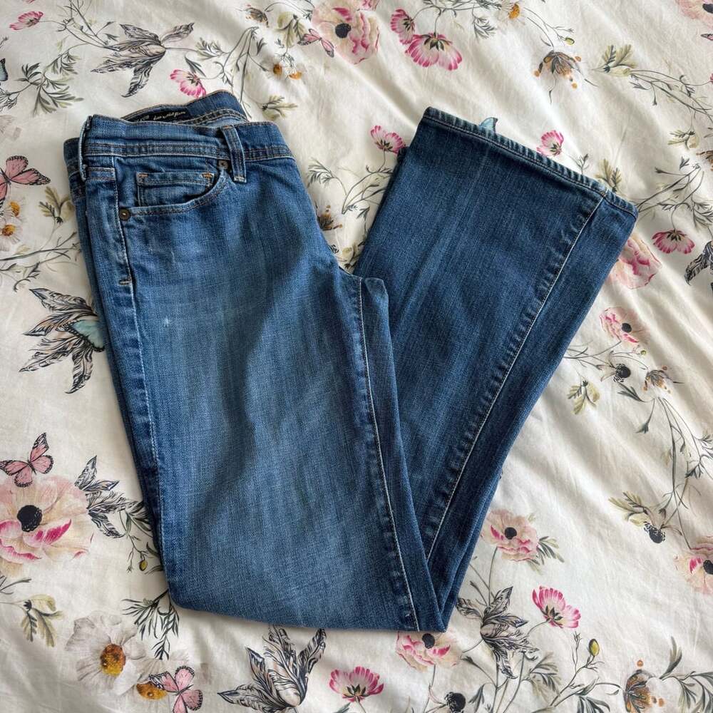 Citizens of Humanity Ingrid Flare Jeans Size 28 Low Waist Blue